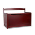 Melissa & Doug Wooden Toy Chest (Espresso): Storage Trunk with Clear Coated Finish, Holds 150 lbs