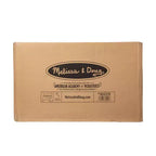 Cassa dei giocattoli in legno Melissa & Doug (Espresso): Baule contenitore con finitura trasparente, sostiene 68 kg