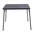 Peakform 34"x 34" Folding Card Table Black