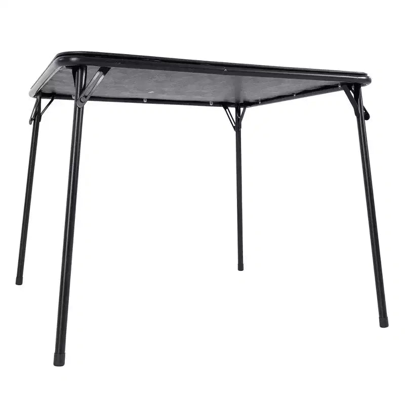 Peakform 34"x 34" Tavolo da Gioco Pieghevole Nero