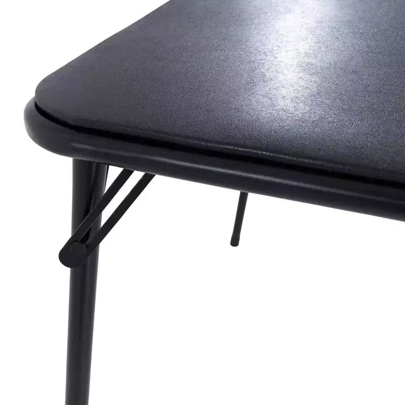 Peakform 34"x 34" Tavolo da Gioco Pieghevole Nero