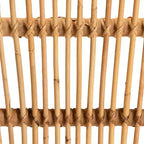 Sgabello da bancone Ivora Rattan Natural/Brown - bali & pari: Stile Bohemien, Seduta Fissa 62.23 cm, Nessun Montaggio Richiesto