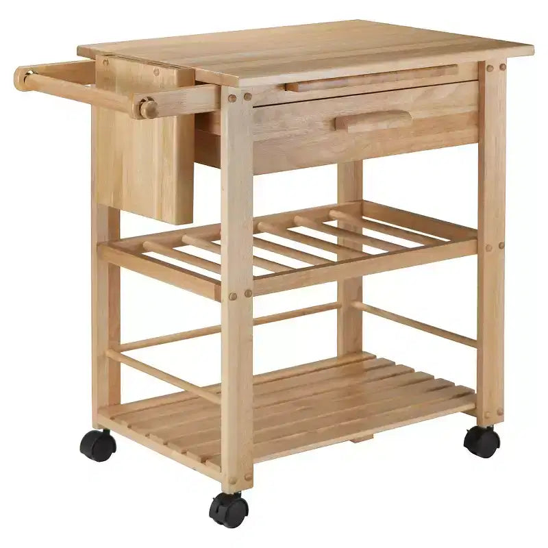 Finland Carrello da Cucina Legno/Naturale - Winsome