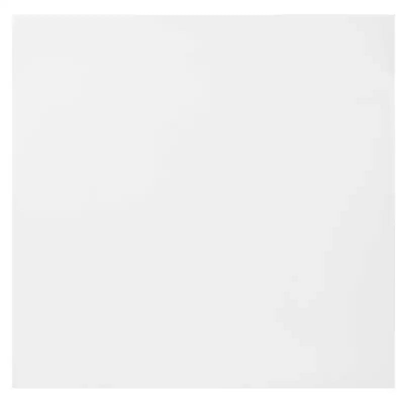 White Rubberwood Square Counter Height Dining Table, Seats 4