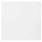 White Rubberwood Square Counter Height Dining Table, Seats 4