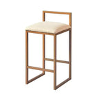 Teamson Home Marmo Set da pranzo con tavolo da colazione e piano effetto marmo in ottone: 3 pezzi, stile moderno, finitura laccata, sgabelli imbottiti