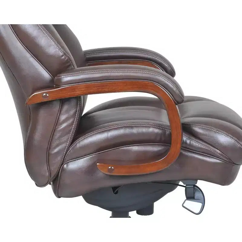 Sedia direzionale grande e alta marrone - La-Z-Boy: Memory Foam, ergonomica, capacità 181 kg