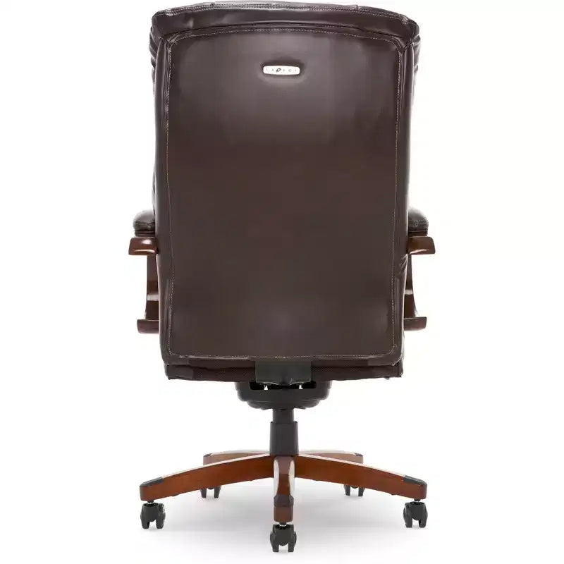 Sedia direzionale grande e alta marrone - La-Z-Boy: Memory Foam, ergonomica, capacità 181 kg