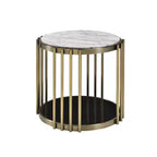 Set 3 Pezzi Salotto Solstice Glam Ottone Antico - HOMES: Inside + Out