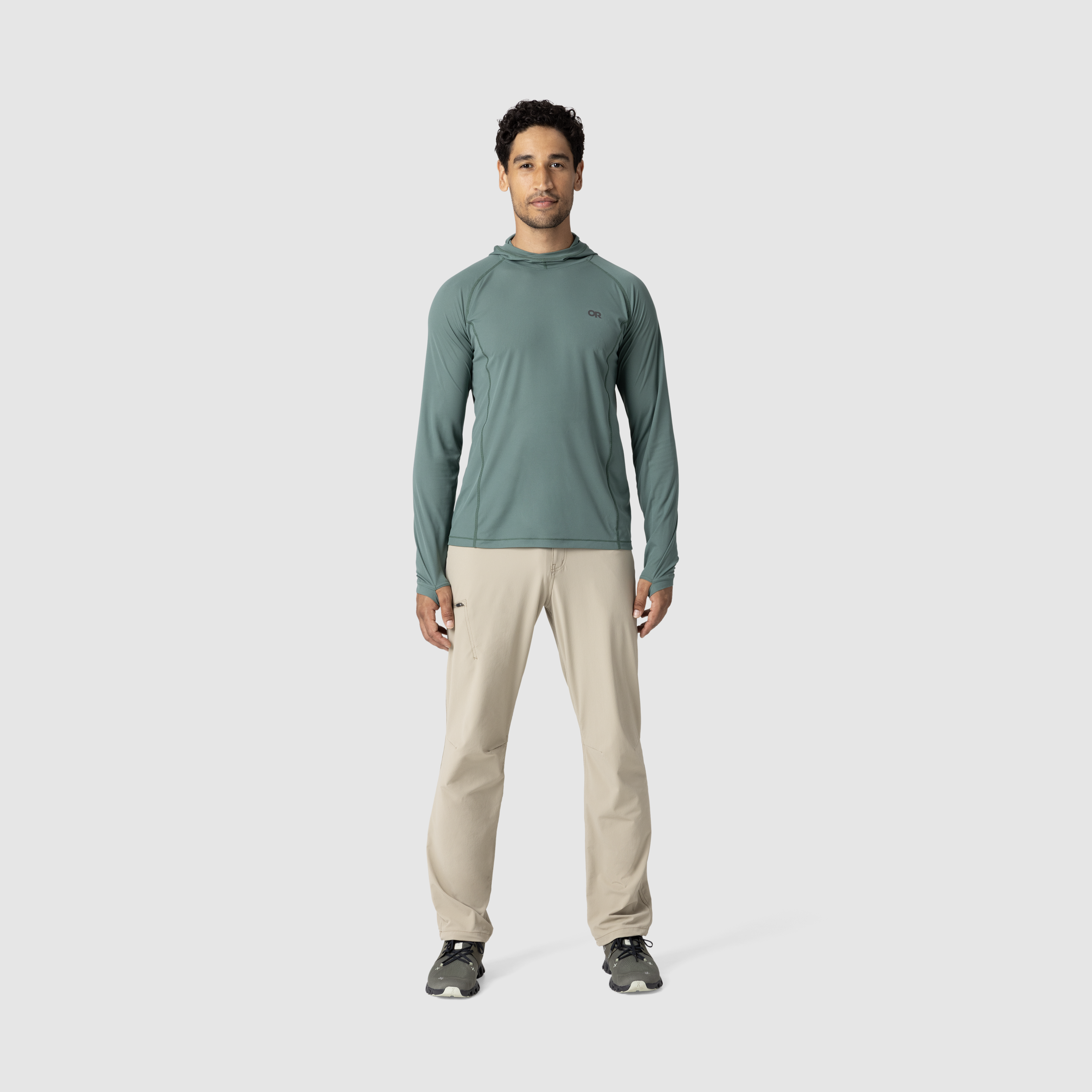 Men's Lightweight Hooded Base Layer