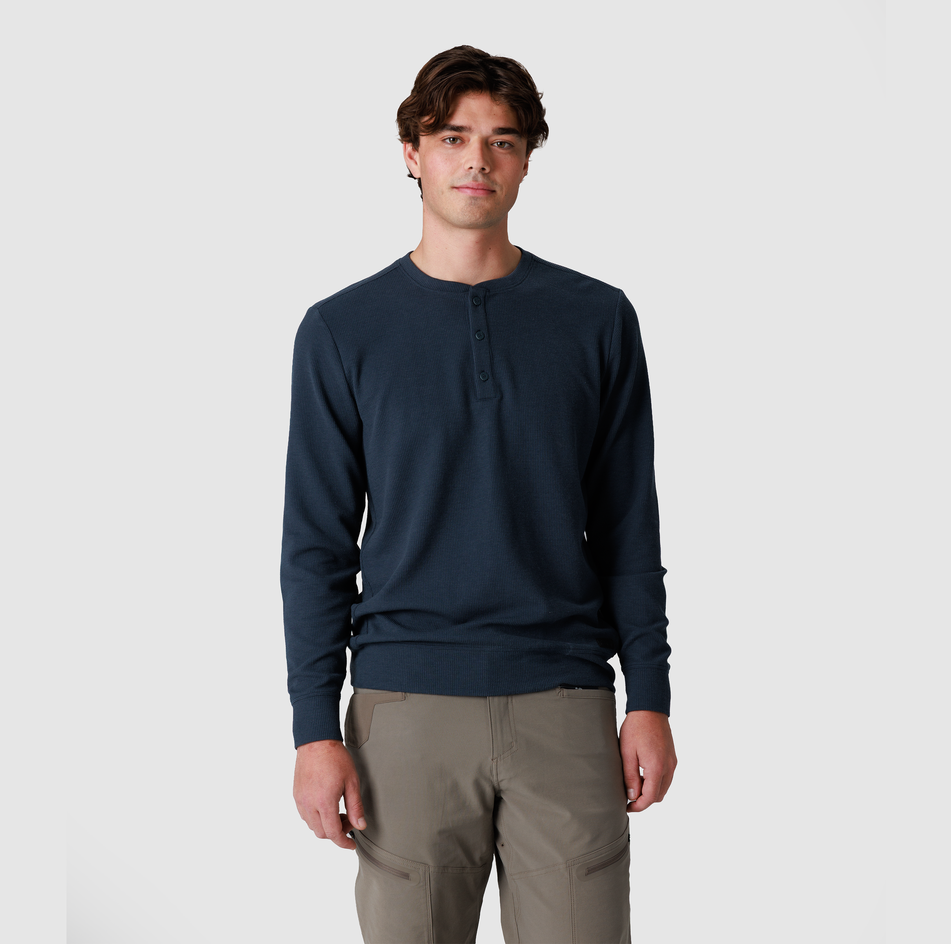 Men's Waffle Long Sleeve