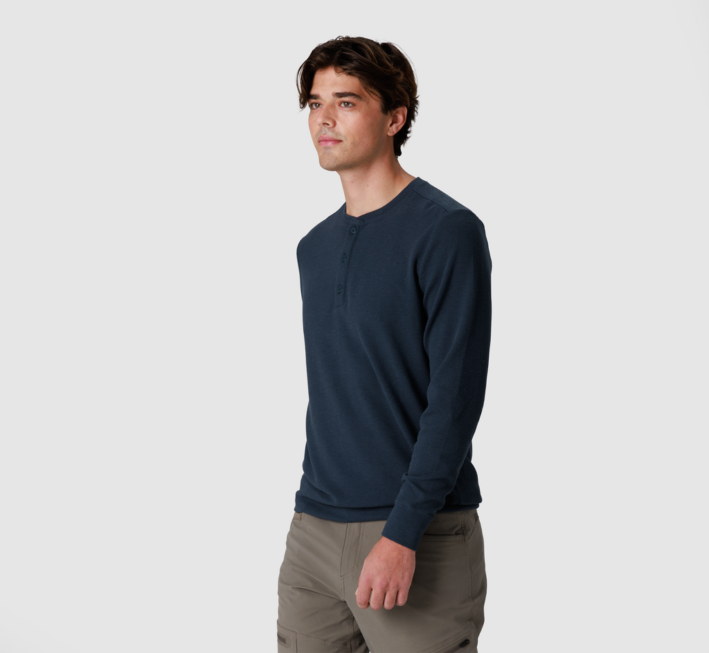 Men's Waffle Long Sleeve