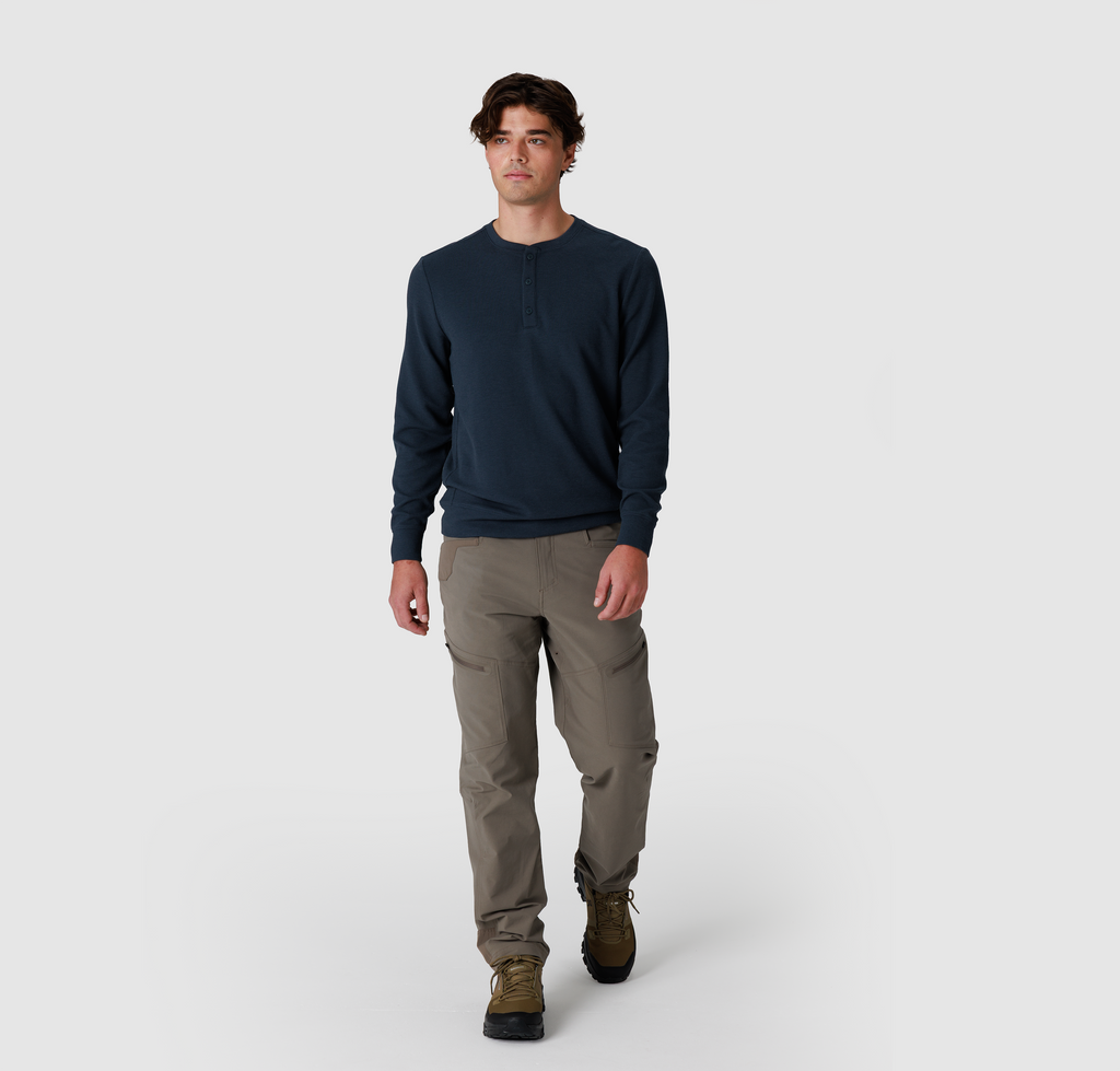 Men's Waffle Long Sleeve