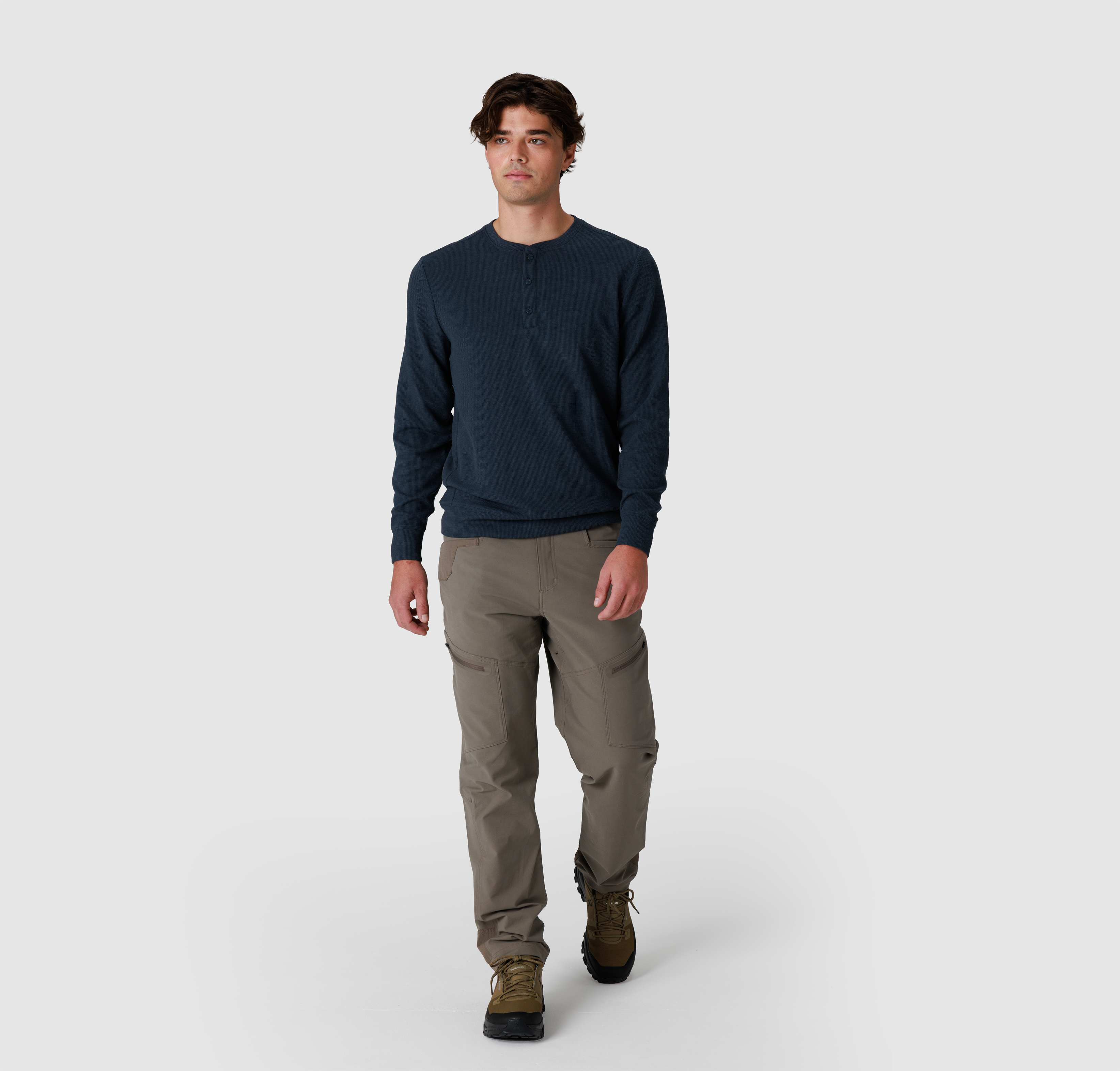 Men's Waffle Long Sleeve