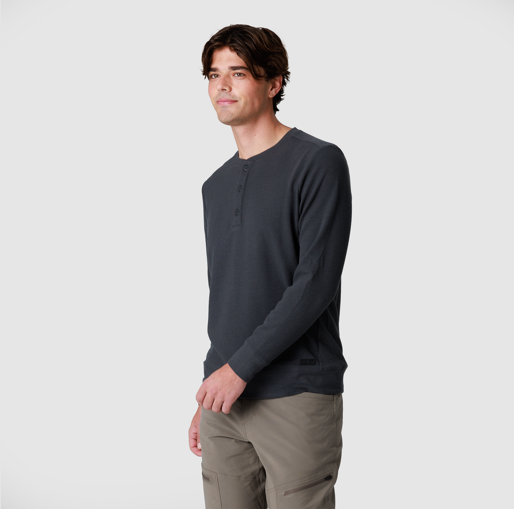 Men's Waffle Long Sleeve