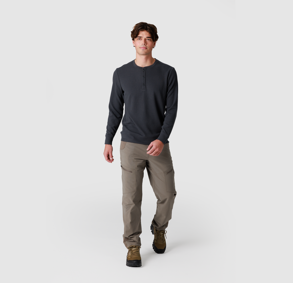 Men's Waffle Long Sleeve