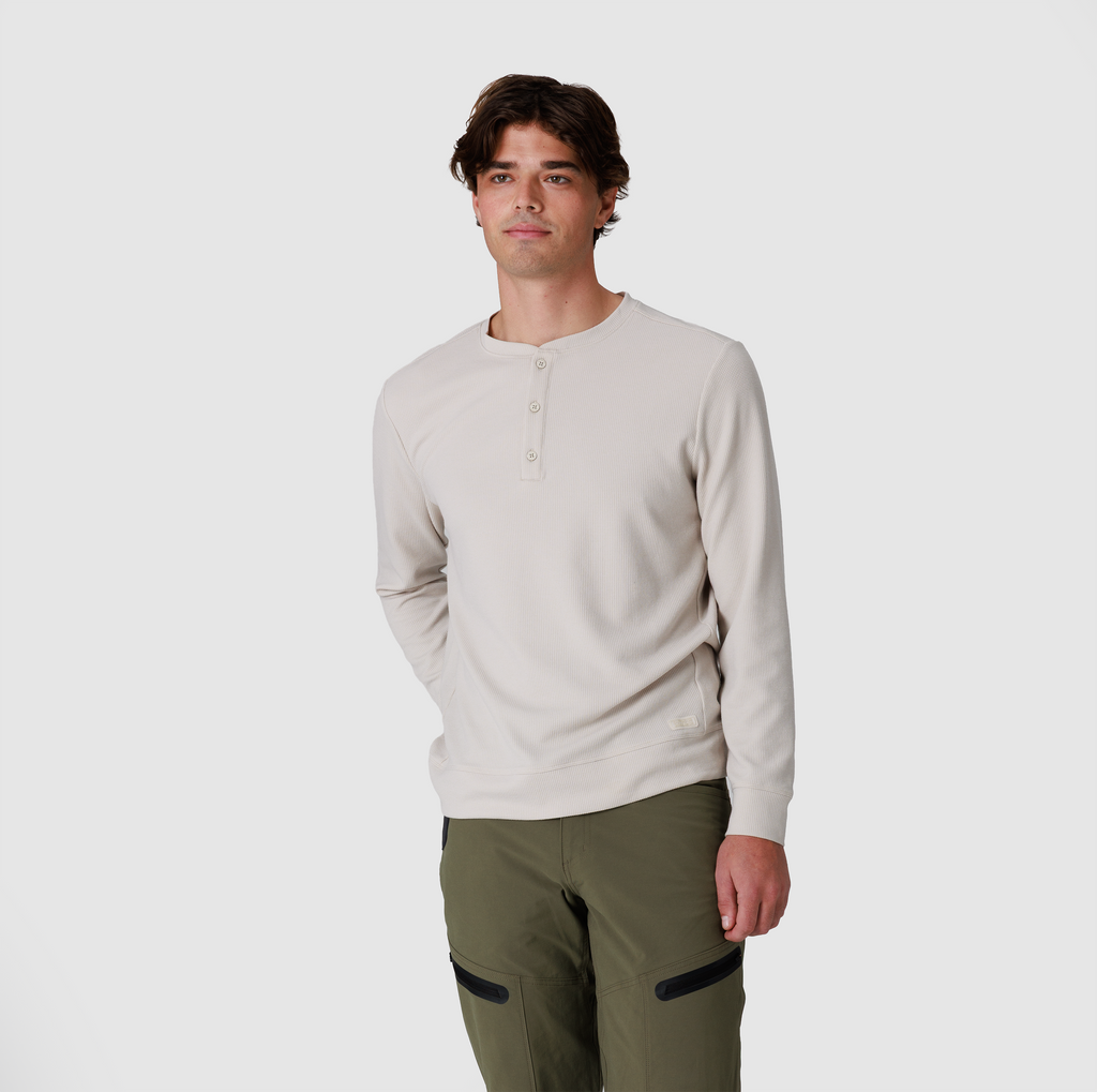 Men's Waffle Long Sleeve