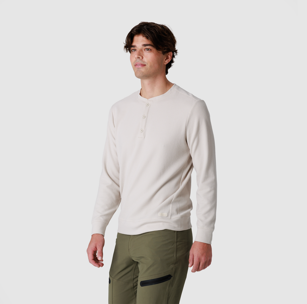 Men's Waffle Long Sleeve