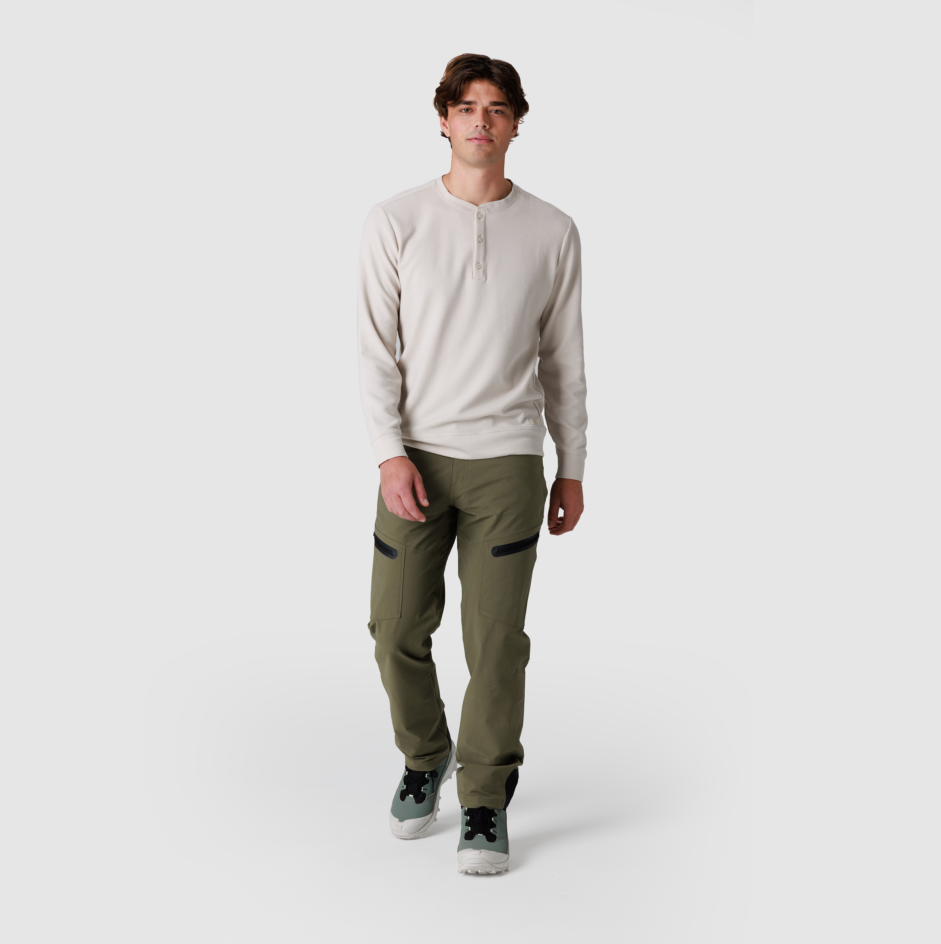 Men's Waffle Long Sleeve