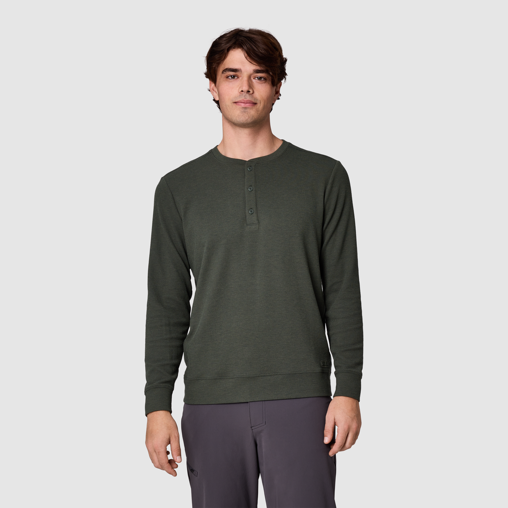 Men's Waffle Long Sleeve