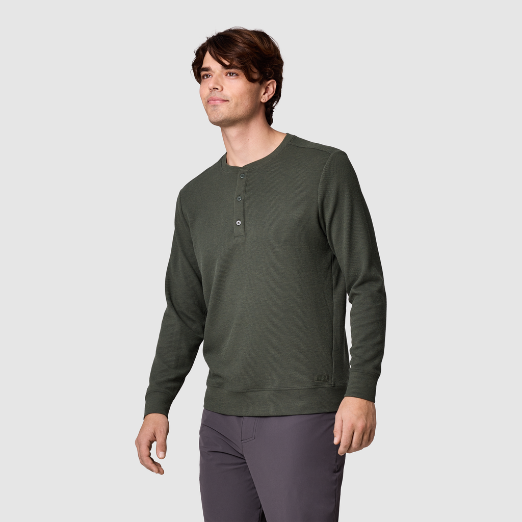 Men's Waffle Long Sleeve