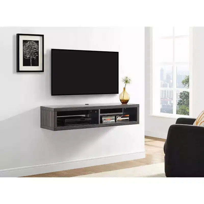 Consolle A/V da parete sottile per TV fino a 60" - Martin Furniture