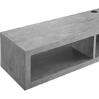 Consolle A/V da parete sottile per TV fino a 60" - Martin Furniture