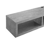 Consolle A/V da parete sottile per TV fino a 60" - Martin Furniture