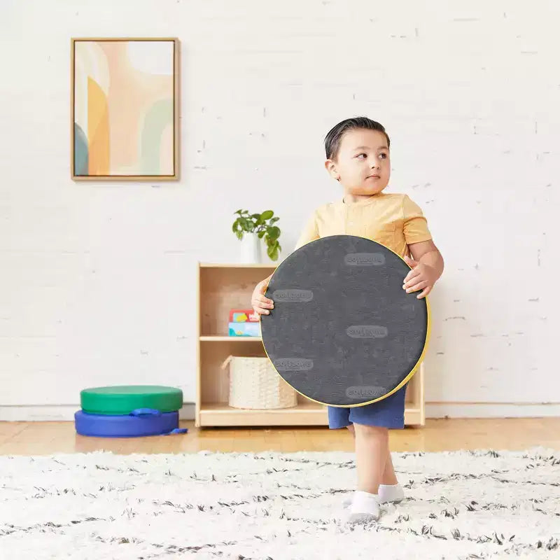 SoftZone Cuscino da Pavimento Rotondo Carry Me 4 Pezzi - Assortiti