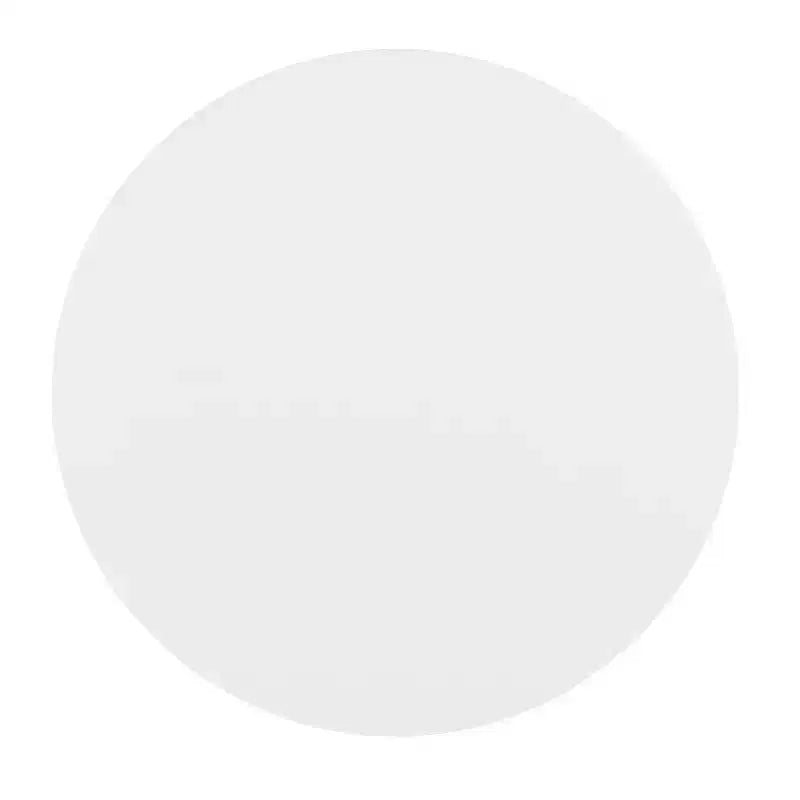 Flash Furniture Tavolo Pieghevole Rotondo da 120 cm in Plastica Bianca Effetto Granito