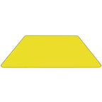 Flash Furniture Tavolo attività in laminato termico trapezoidale 29''L x 57''W - Altezza gambe regolabile standard