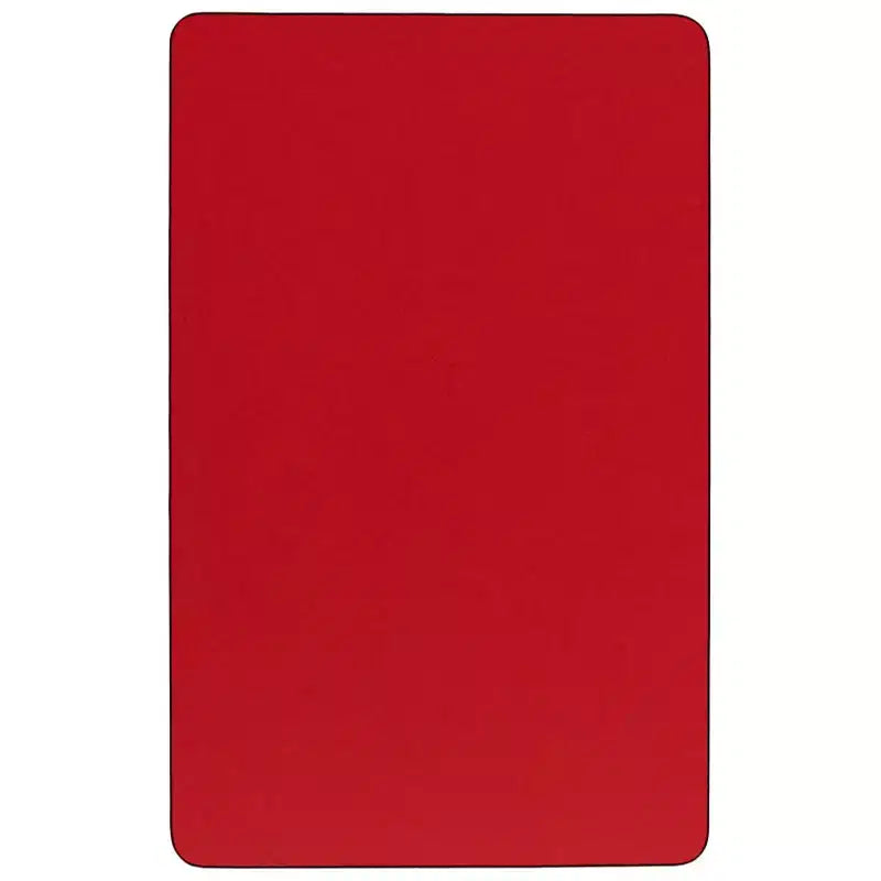 Flash Furniture 30''W x 72''L Rectangular HP Laminate Activity Table - Standard Height Adjustable Legs
