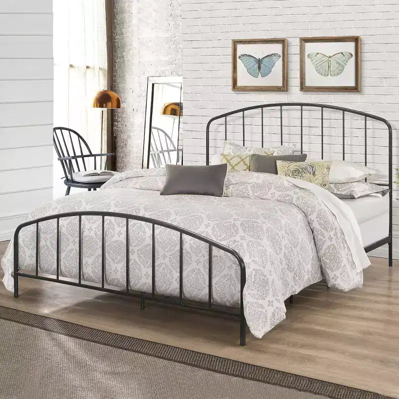 Tolland Letto in metallo nero - Hillsdale Furniture