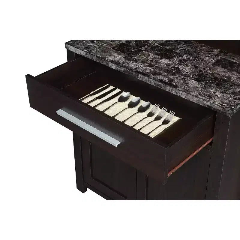 Sawyer Wine Bar con mobiletto - Breighton Home