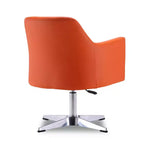 Pelo Sedia girevole regolabile in altezza in ecopelle - Manhattan Comfort