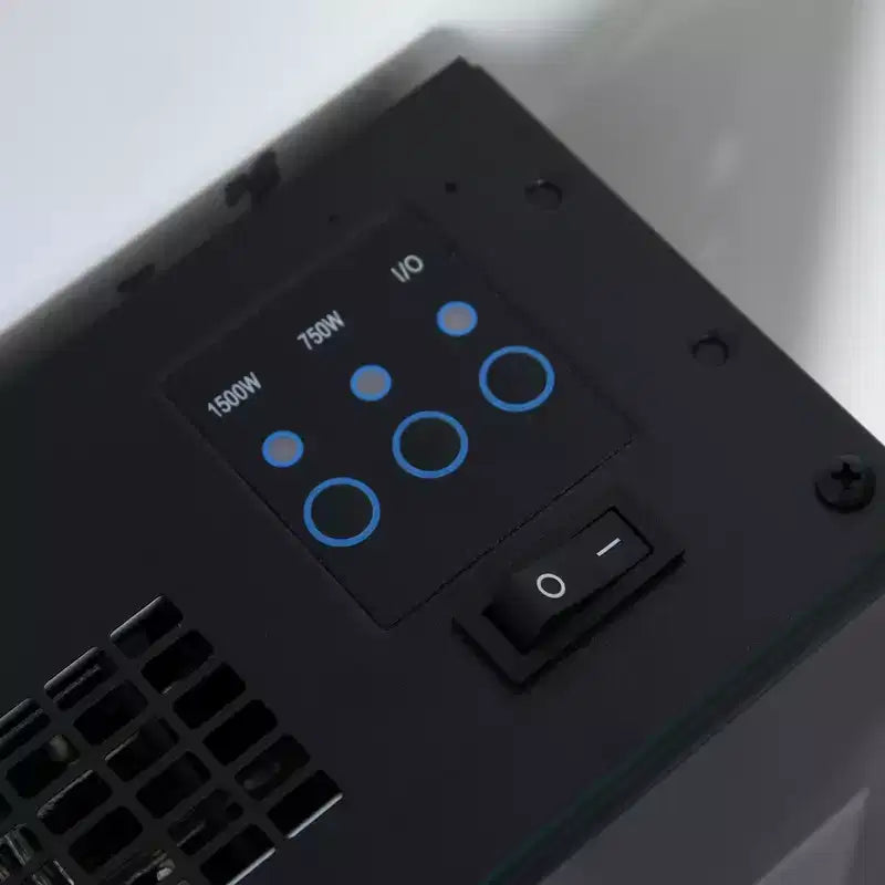 HOMCOM 28.5 Camino Elettrico da Parete 1500W con Effetto Fiamma, 7 Colori di Illuminazione e Luce Laterale