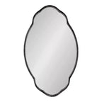 Specchio decorativo ovale smerlato Magritte 18 x 30 - Kate & Laurel All Things Decor