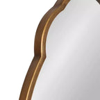 Specchio decorativo ovale smerlato Magritte 18 x 30 - Kate & Laurel All Things Decor