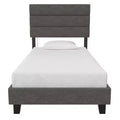 RealRooms Paloma Upholstered Bed with Dual USB Port