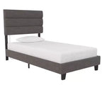 RealRooms Paloma Letto Imbottito con Doppia Porta USB