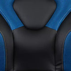 Sedia da gaming BlackArc High Back con rivestimento in similpelle, sedile girevole regolabile in altezza e braccioli imbottiti ribaltabili