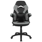 Sedia da gaming BlackArc High Back con rivestimento in similpelle, sedile girevole regolabile in altezza e braccioli imbottiti ribaltabili