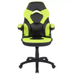 Sedia da gaming BlackArc High Back con rivestimento in similpelle, sedile girevole regolabile in altezza e braccioli imbottiti ribaltabili