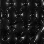 Sedia Emma and Oliver 4 PK Parsons con schienale arrotolato imbottito con bordo borchiato e telaio rifinito con feltrini in plastica