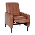 Poltrona reclinabile Darcy Merrick Lane, design moderno di metà secolo, imbottitura trapuntata, schienale ergonomico a spinta, per soggiorno