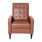 Poltrona reclinabile Darcy Merrick Lane, design moderno di metà secolo, imbottitura trapuntata, schienale ergonomico a spinta, per soggiorno