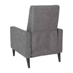 Poltrona reclinabile Darcy Merrick Lane, design moderno di metà secolo, imbottitura trapuntata, schienale ergonomico a spinta, per soggiorno
