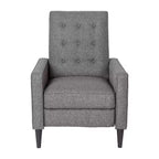 Poltrona reclinabile Darcy Merrick Lane, design moderno di metà secolo, imbottitura trapuntata, schienale ergonomico a spinta, per soggiorno