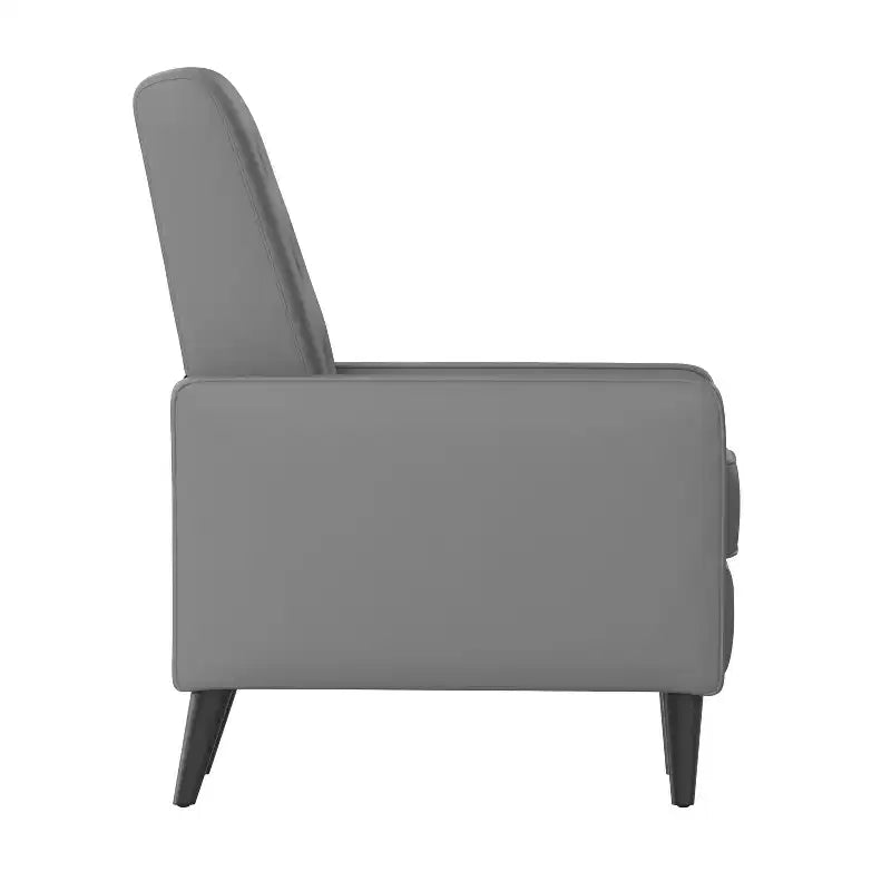 Poltrona reclinabile Darcy Merrick Lane, design moderno di metà secolo, imbottitura trapuntata, schienale ergonomico a spinta, per soggiorno