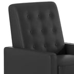Poltrona reclinabile Darcy Merrick Lane, design moderno di metà secolo, imbottitura trapuntata, schienale ergonomico a spinta, per soggiorno